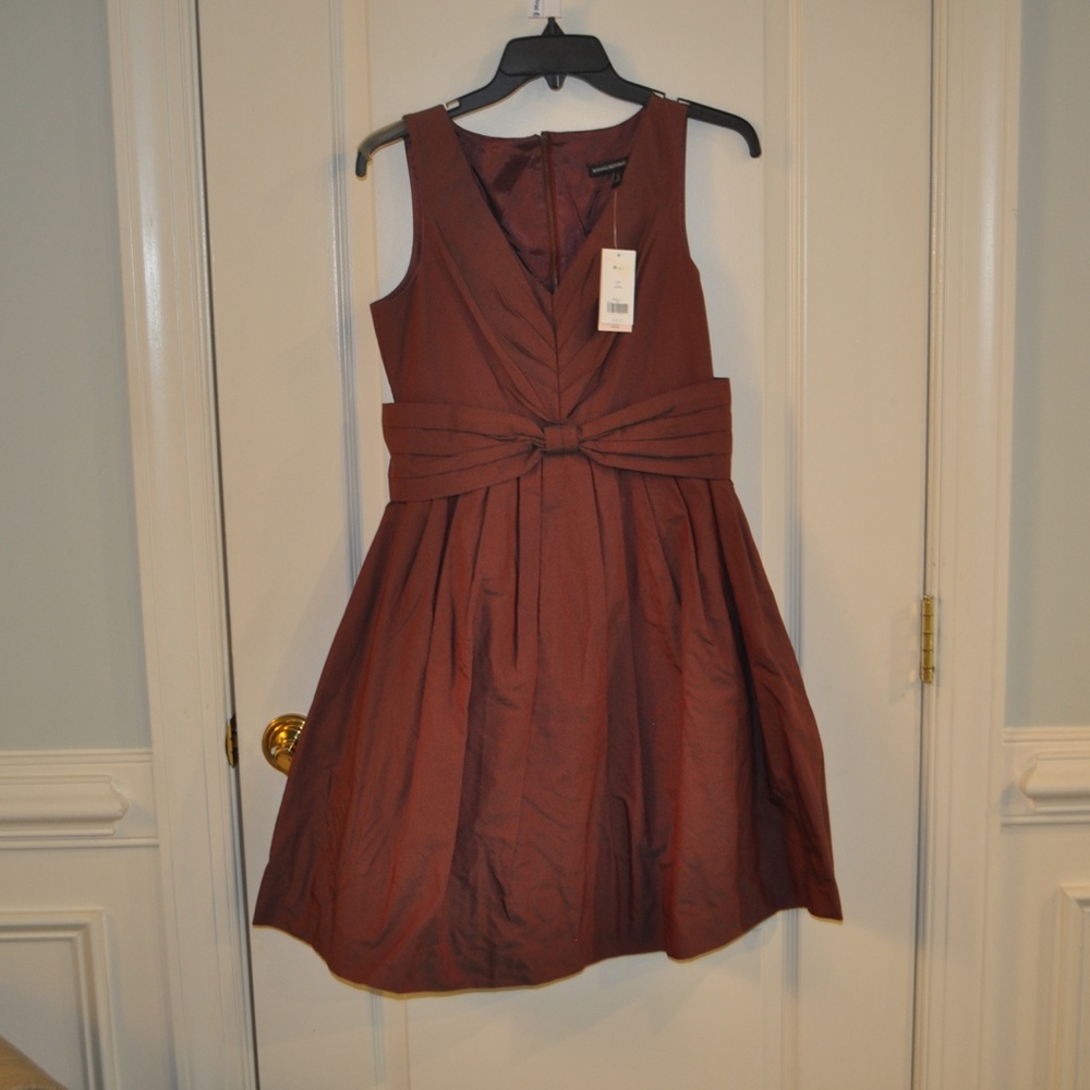 Banana Republic Petite Maroon dress